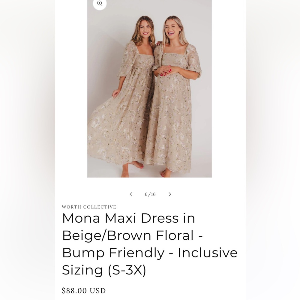 Worth Collective Maxi Dress